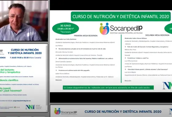 Curso de Nutrición y Dietética Infantil 2020 - 2a mesa redonda, 7 julio (videos)
