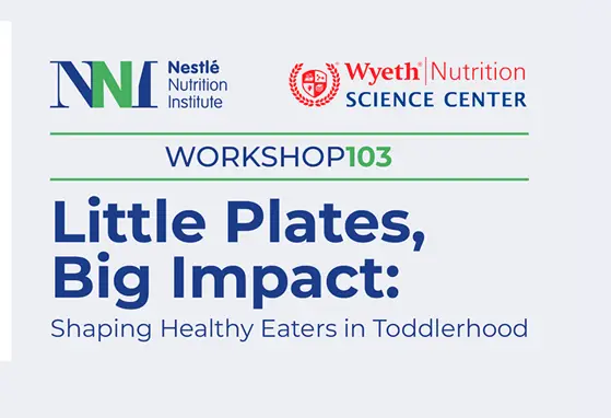 Banner Little Plates, Big Impact: Promoviendo Hábitos Alimentarios Saludables en la Infancia