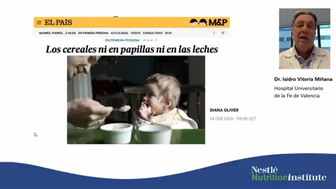 II Jornada de Nutrición y Dietética Infantil - Dr. Isidro Vitoria